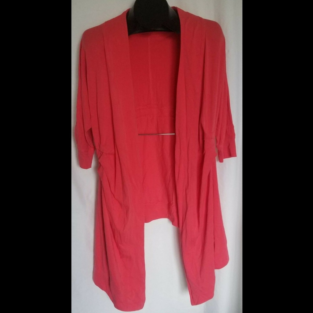 LULULEMON 8 Pink Namaste Cardigan Short Sleeve